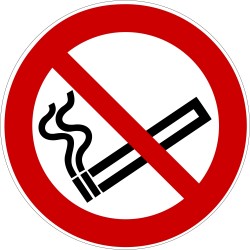 copy of Interdiction interdit de fumer - Diamètre de 200 mm